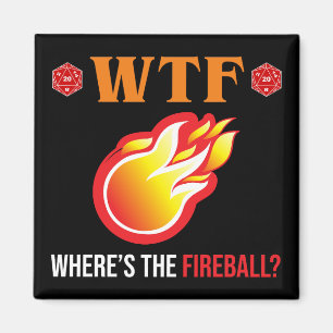 Var är brandbollen? magnet
