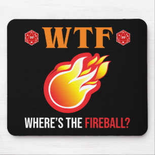 Var är brandbollen? musmatta