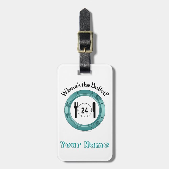 Var är buffébagagemärkren bagagebricka (Vertikal Framsida)