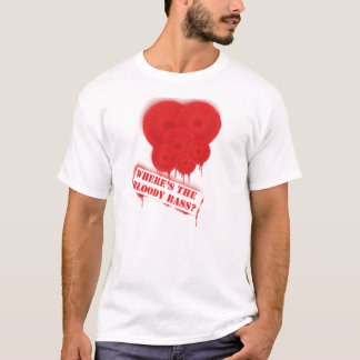 VAR ÄR DEN BLODIGA BASEN T-SHIRT