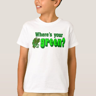 Var är din gröna skjorta t shirt
