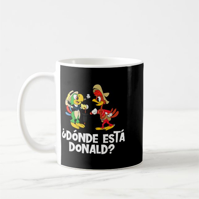 Var är Donald Kaffemugg (Vänster)