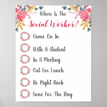 Var är dörrsignalen för arbetskontoret i Social?