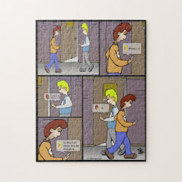 Var är du Jigszawa Puzzle? Pussel
