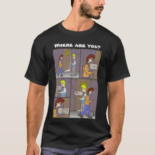 Var är du? Manar Black T-Shirt