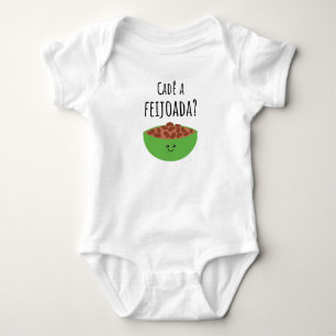 Var är feijoada? Brasiliansk babytröja T Shirt