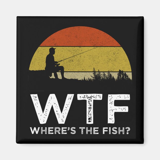Var är fisken? magnet (Framsidan)