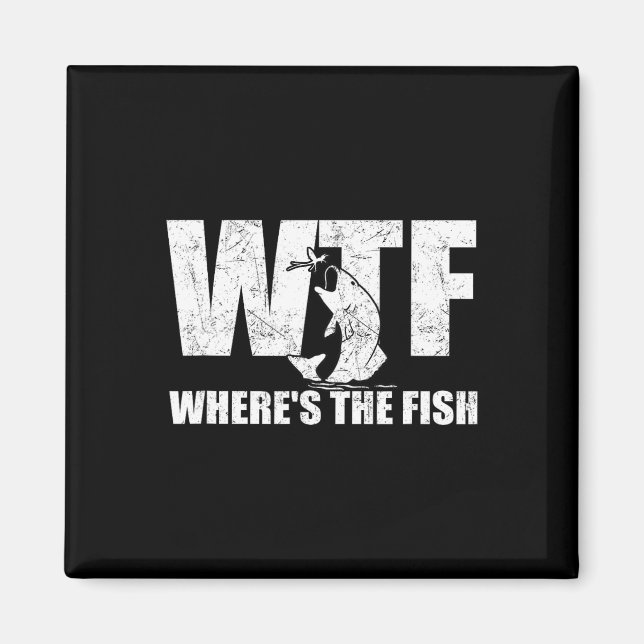 Var är fisken Mäns roliga fiskegåvor fäder  Magnet (Framsidan)