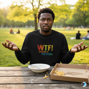 Var är Food Sweatshirts Manar? Lång Ärmad Tröja