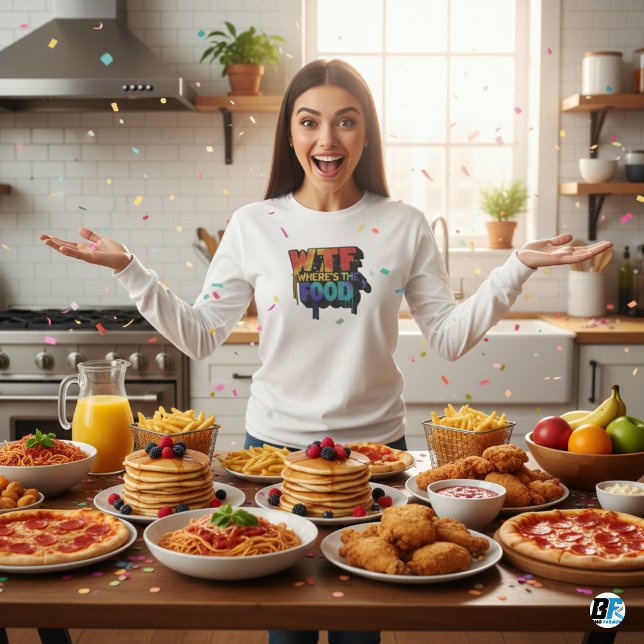 Var är Food T-Shirt Manar? (Skapare uppladdad)