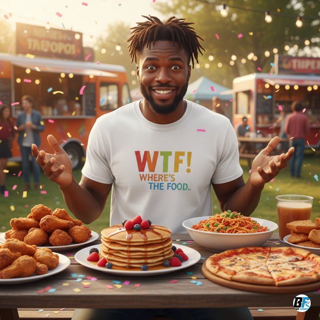 Var är Food T-Shirt Manar? (Skapare uppladdad)