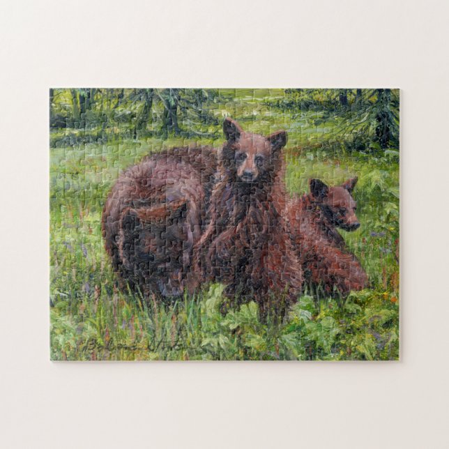 "Var är Goldilocks?" Pussel (Horisontell)