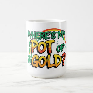 Var är Guld St. Patrick-dagen? Kaffemugg