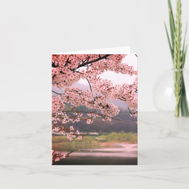 Vår är här Blommar Kort (Framsida)