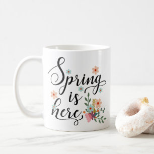 vår är här kaffemugg