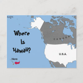 Var är Hawaii? Vykort