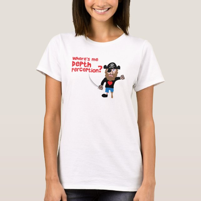 Var är jag djupföreställningen? t shirt (Framsida)