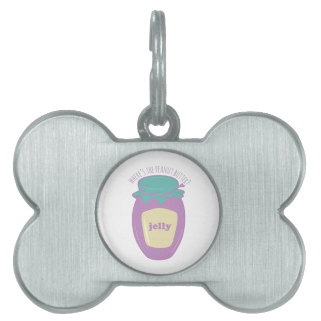 Var är jordnötsmöret? ID-bricka husdjur (Framsidan)