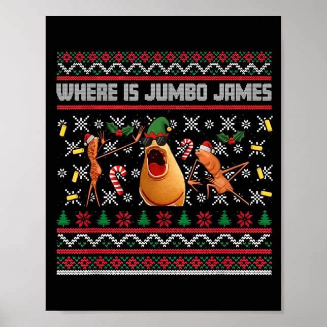 Var är Jumbo James ful jul Marcus The Wor Poster (Framsidan)
