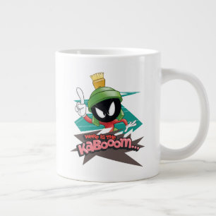"Var är Kabooom" MARVIN THE MARTIAN™ Points? Jumbo Mugg