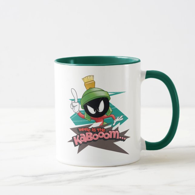 "Var är Kabooom" MARVIN THE MARTIAN™ Points? Mugg (Höger)