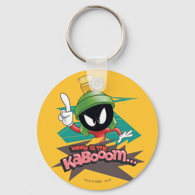 "Var är Kabooom" MARVIN THE MARTIAN™ Points? Nyckelring (Framsida)