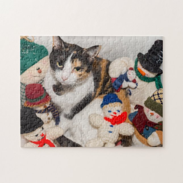 Var är Katt? Pussel (Horisontell)