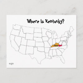Var är Kentucky? Vykort