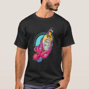 Var är Kraken Octopus Sea Animal Tentacles Octopu T Shirt