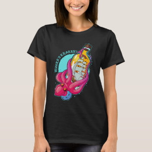 Var är Kraken Octopus Sea Animal Tentacles Octopu T Shirt