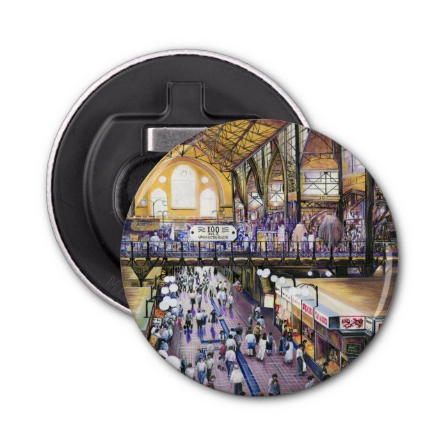 Var är kvinnornas Vatten Closet? Budapest Flasköppnare (Framsidan)