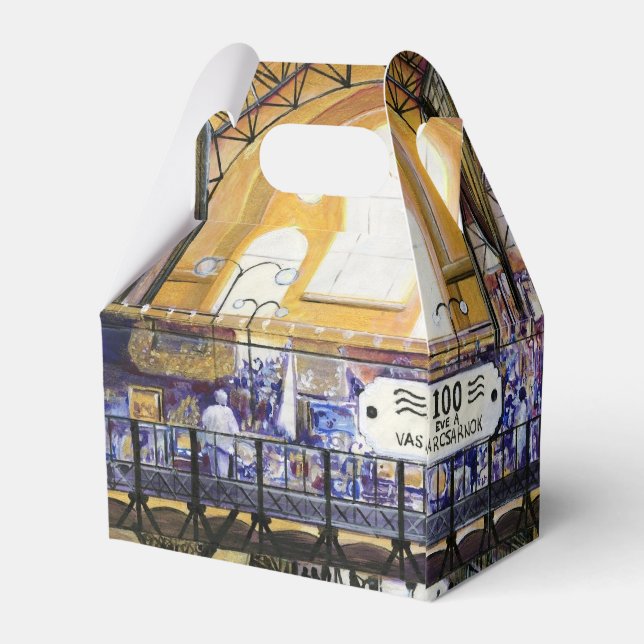 Var är kvinnornas Vatten Closet? Presentaskar (Baksidan Sidan)