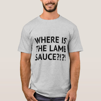 Var är lammsåsen?! t shirt