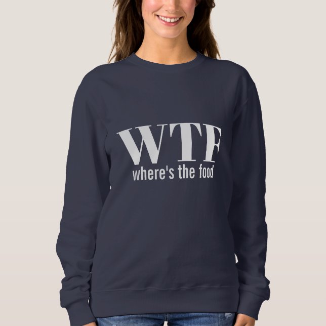 Var är maten? t shirt (Framsida)