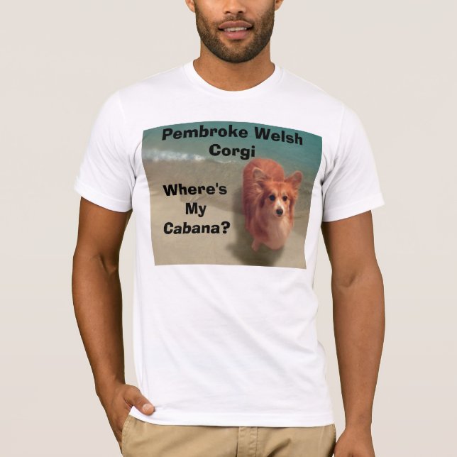 Var är min Cabana? T-shirt (Framsida)