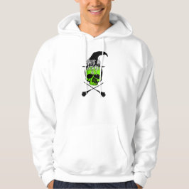 Var är min häxa? sweatshirt med luva