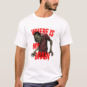 "Var är min hjärna? (Zombie Edition)" T Shirt