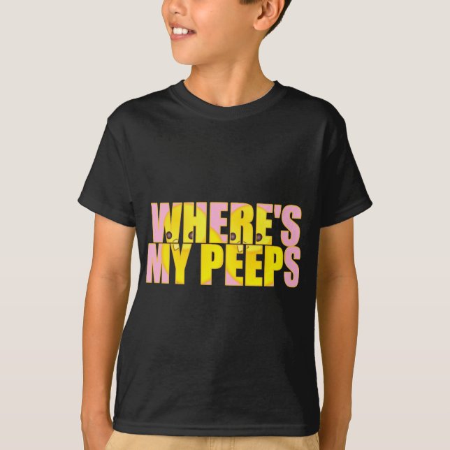 Var är min pip? tee shirt (Framsida)