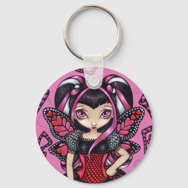 "Var är min Valentine?" Nyckelring (Framsida)