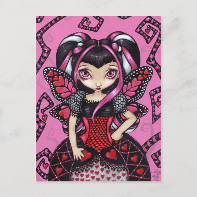 "Var är min Valentine?" vykort (Framsida)