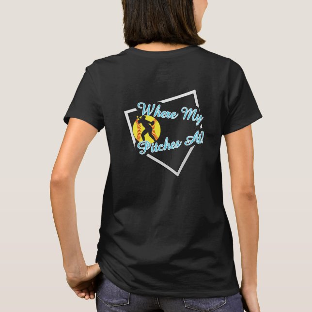 Var är mina planer någonstans? T-shirt (Baksida)