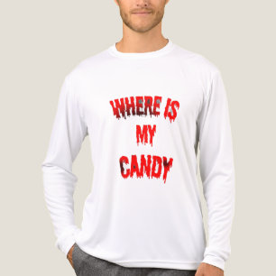 Var är mitt hungriga citattecken horror vibeT-Shir T Shirt