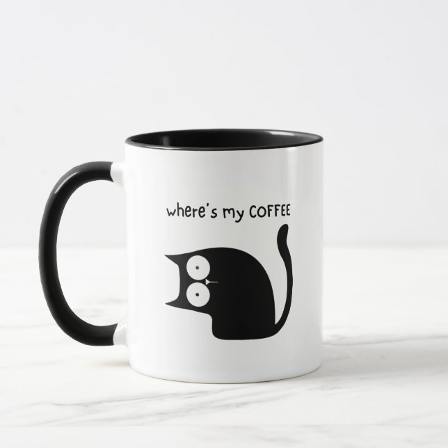 Var är mitt kaffe mugg (Vänster)