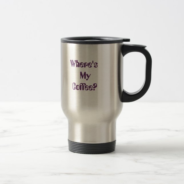 Var är mitt kaffe? mugg (Höger)