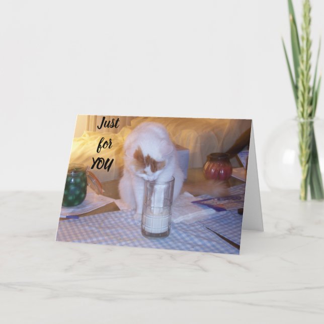 "VAR" ÄR OREOS?" BIRTHDAY CARD HELGKORT (Framsida)