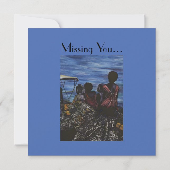 Var är pappa? Harbour Island, Bahamas Kort (Framsida)