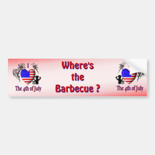Var är Pub B Que Bumper Sticker? Bildekal