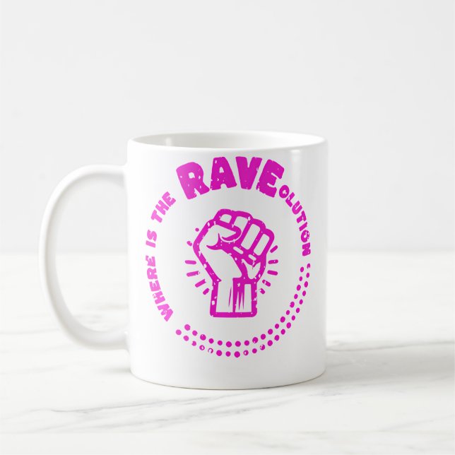 Var är Raveolution Electro Music Kaffemugg (Vänster)