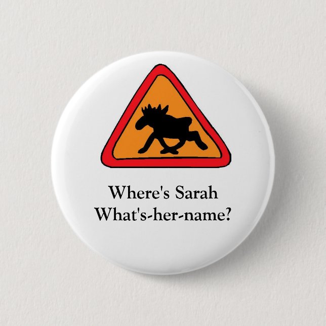 Var är Sarah vad är - hennes-namn? Knapp (Framsida)