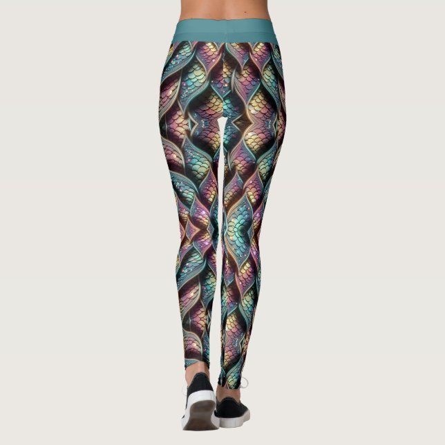 Var är sjöjungfrun leggings (Baksida)